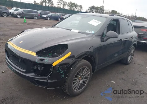 2017 Porsche Cayenne Platinum Edition from USA, damaged, VIN WP1AA2A20HKA82419
